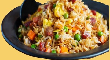 Yang Chow Fried Rice with Seaweed Soup (Cơm chiên Dương Châu)