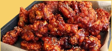 Korean Sweet & Spicy Chicken Rice with Salad (Cơm gà cay ngọt Hàn Quốc kèm salad)