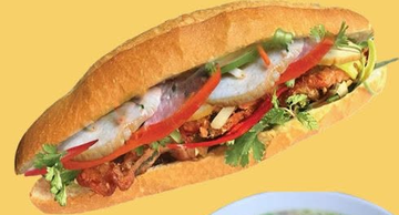 Bánh Mì (Grilled Pork Sausage / Roasted Pork / Assorted) (Bánh mì nem nướng / heo quay / thập cẩm)