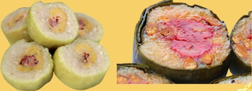 Sticky Rice Cake (Traditional / Banana) (Bánh tét mặn / Tét chuối)
