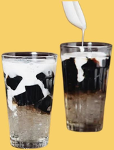 Grass Jelly with Chia Seeds & Coconut Milk (Sương sáo hạt chia nước dừa)